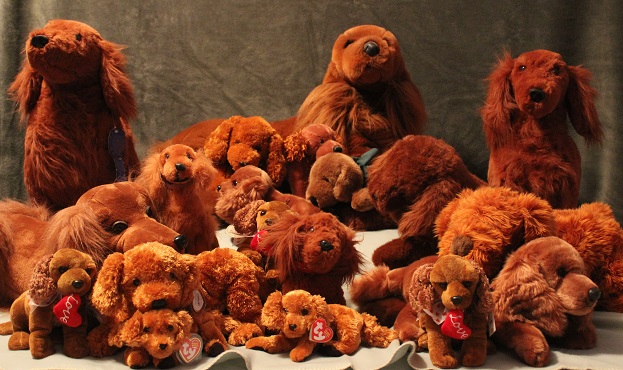 irish setter stuffed animal